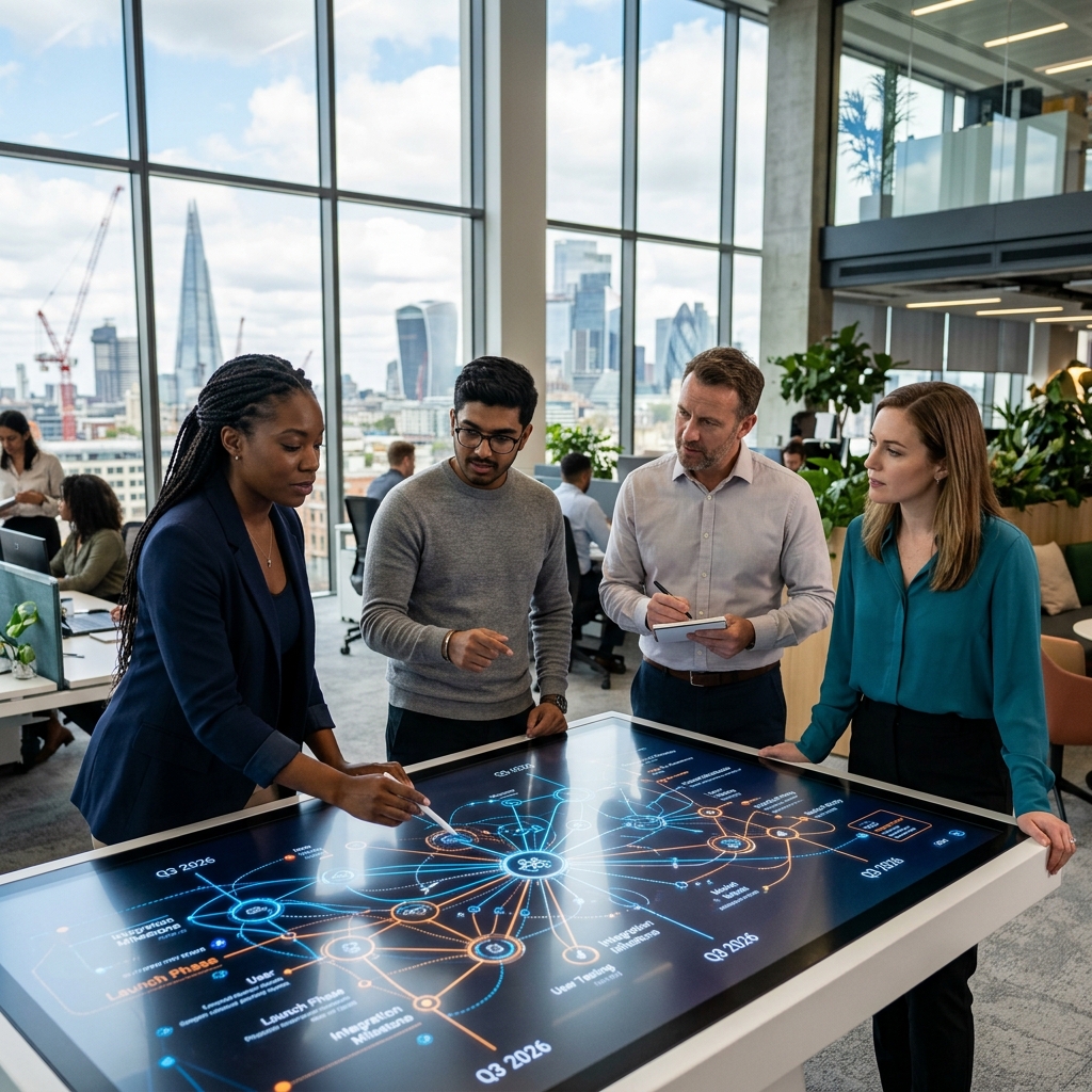 AI project management tools UK 2026 – buyer’s guide featured image.