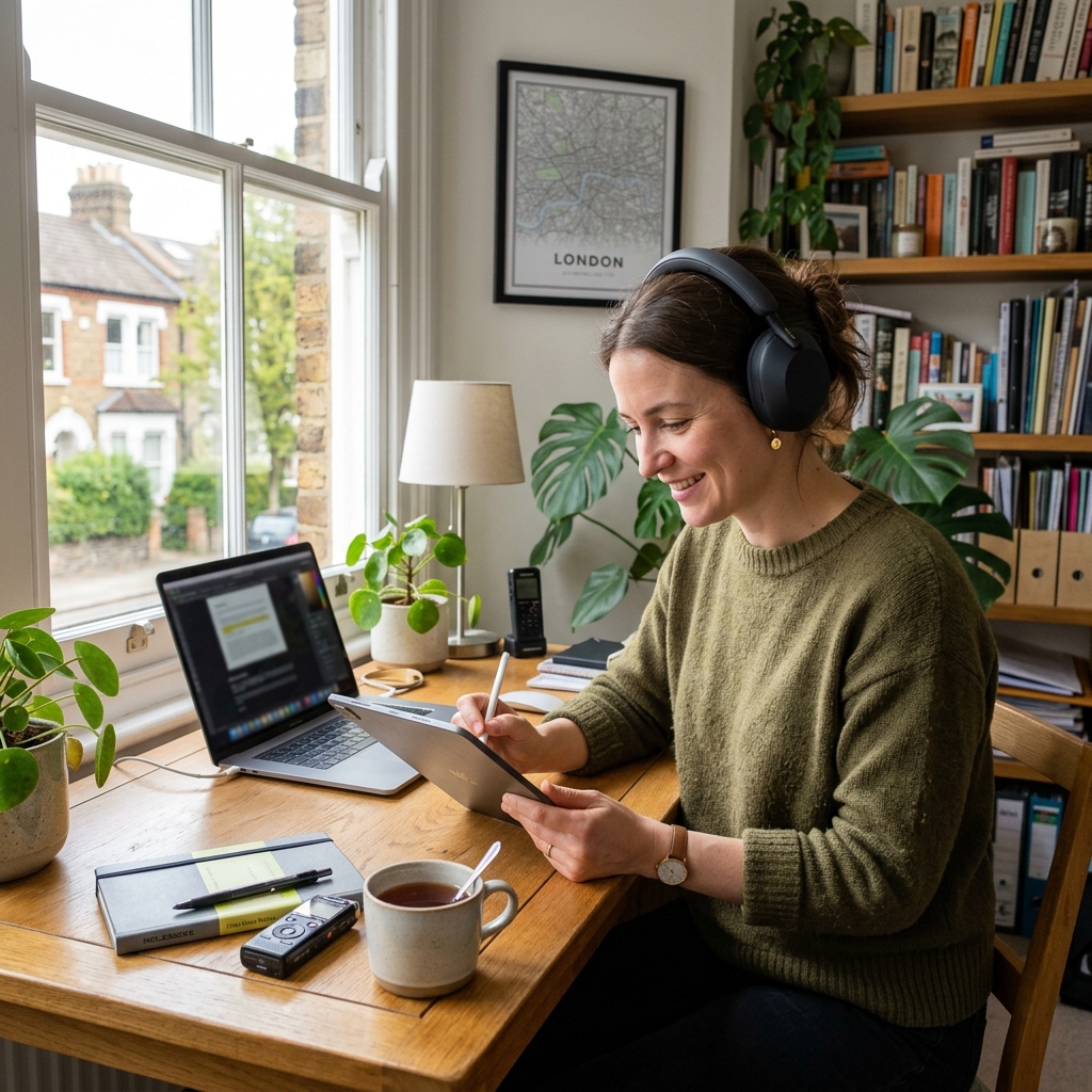 AI transcription tools UK 2026: Accurate & affordable options for speech to text.